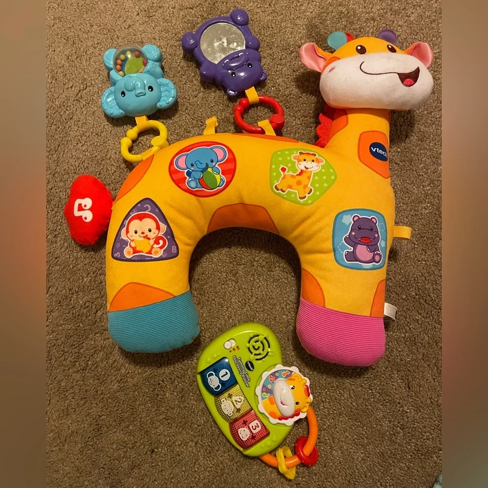 VTech Tummy Time Discovery Pillow